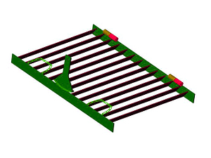 Лестничные дражные трафареты