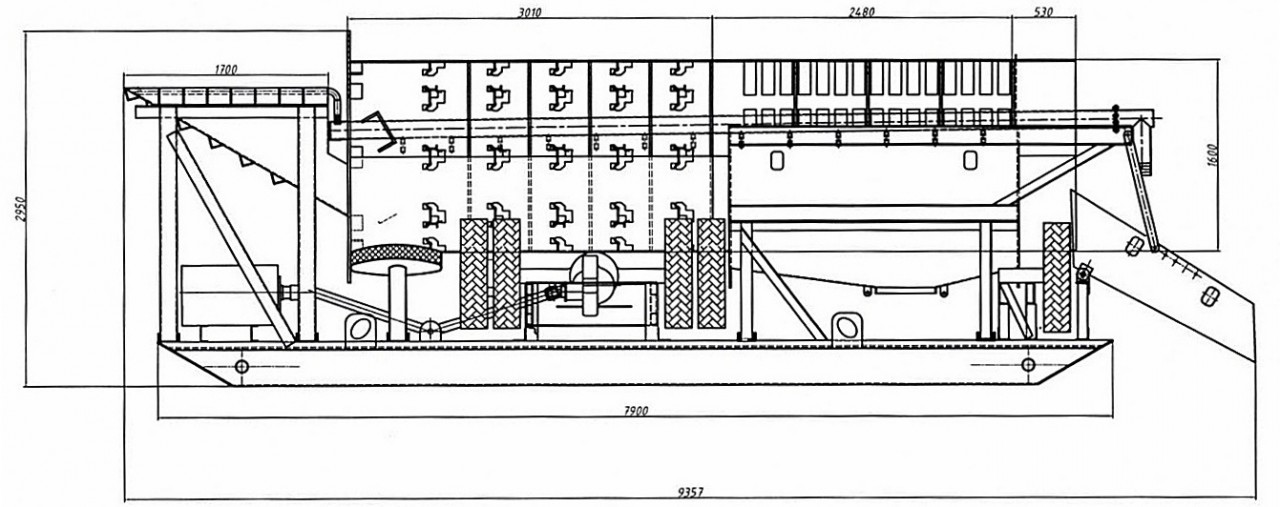 Скруббер-бутара СБ-60